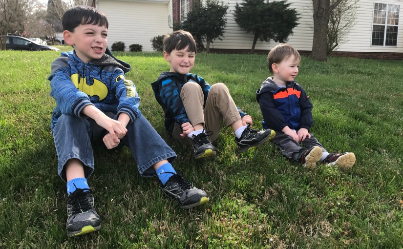 Grandboy love, Life as it is, and Making strides not despite but&nbsp;because.